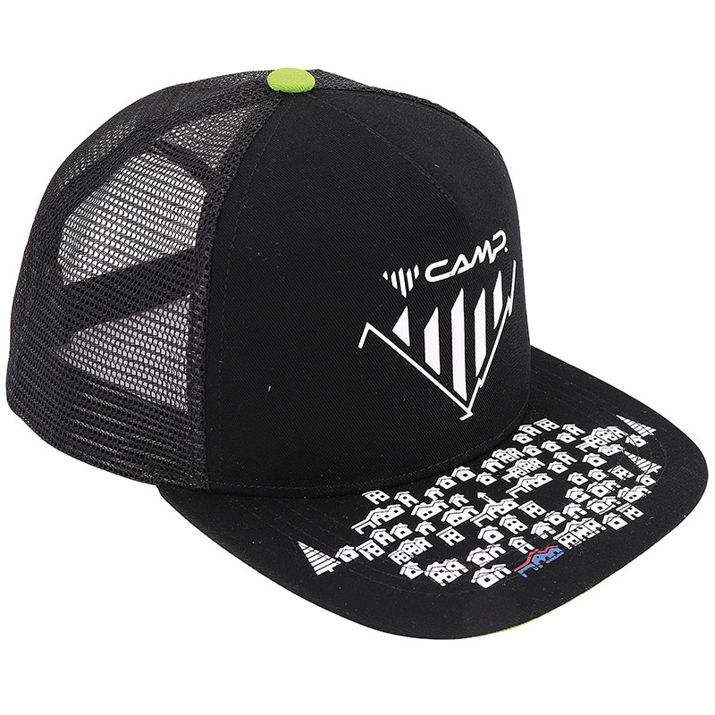 kšiltovka CAMP Premana Hat black/lime